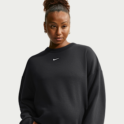 Nike (M) Studio Fleece Sport Women's Dri-FIT Oversized Crew-Neck